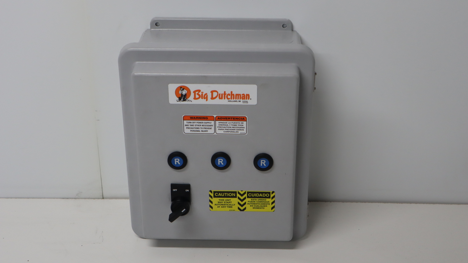 ELEC BOX ASSY,3PH,3 STR 1.6-2.4A,X3,120V COIL